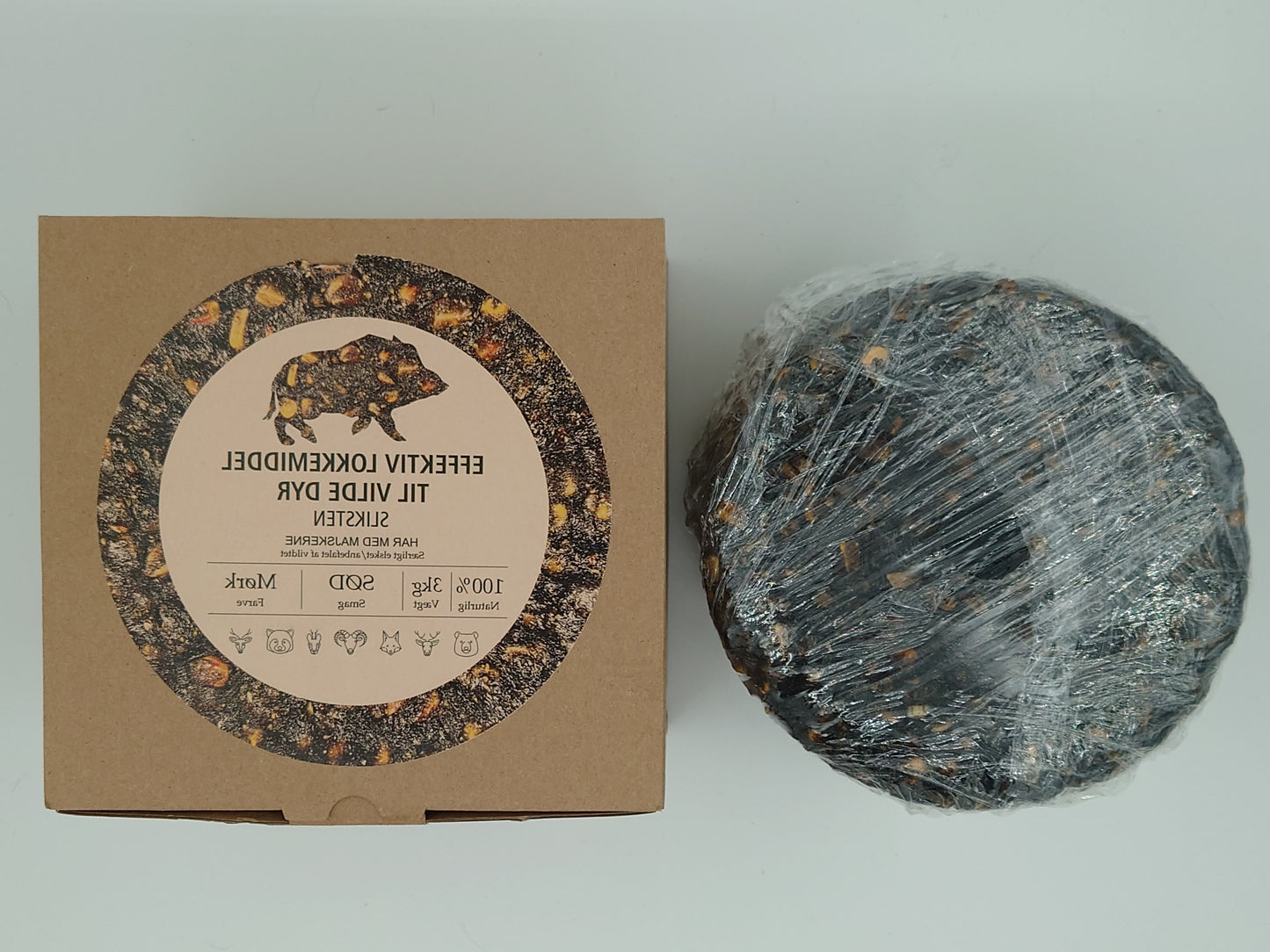 SLIKSTEN SORT SØD MED MAJS 3 KG