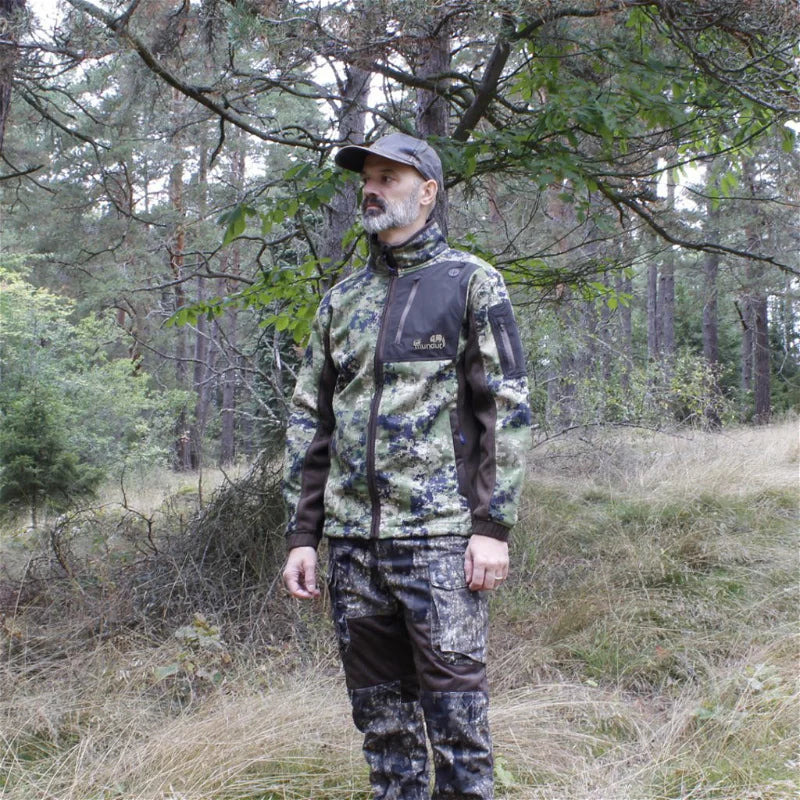 Valdres Fleecejakke Green Moss
