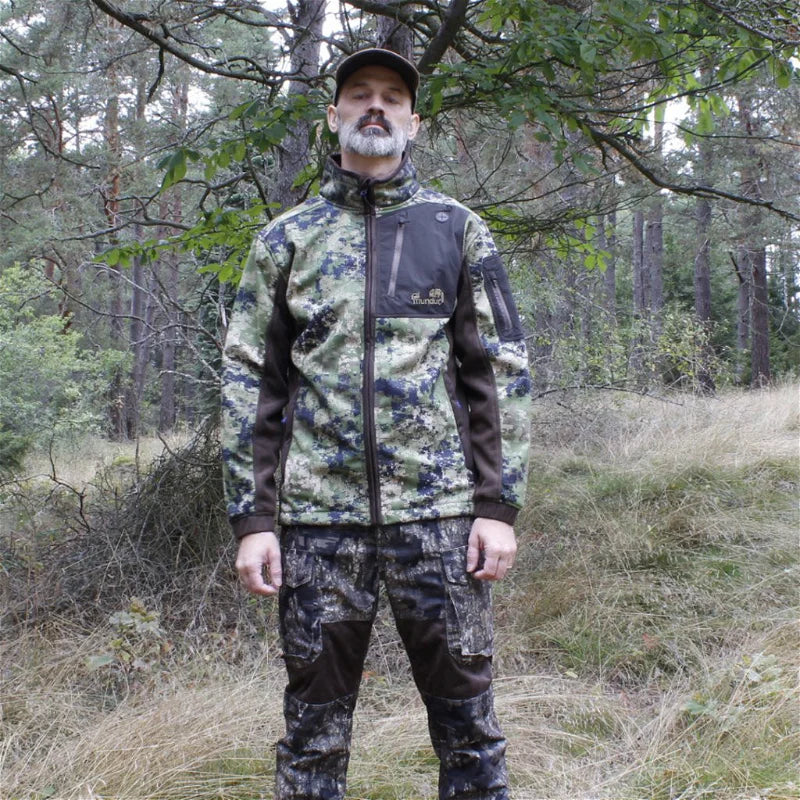 Valdres Fleecejakke Green Moss