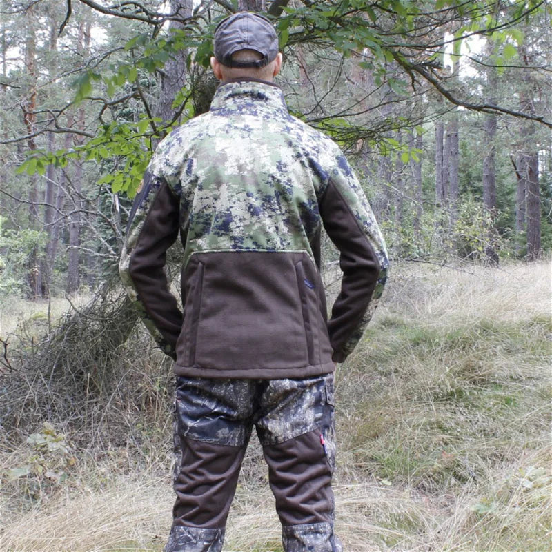 Valdres Fleecejakke Green Moss