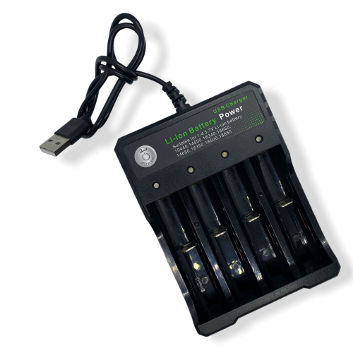 USB oplader til batterier