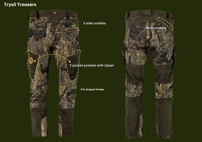 Trysil bukser TD Realtree Timber/coffee