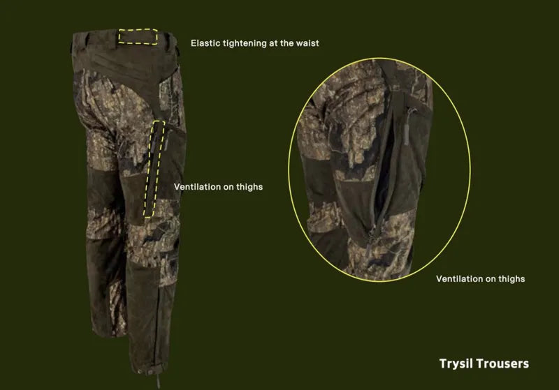 Trysil bukser TD Realtree Timber/coffee