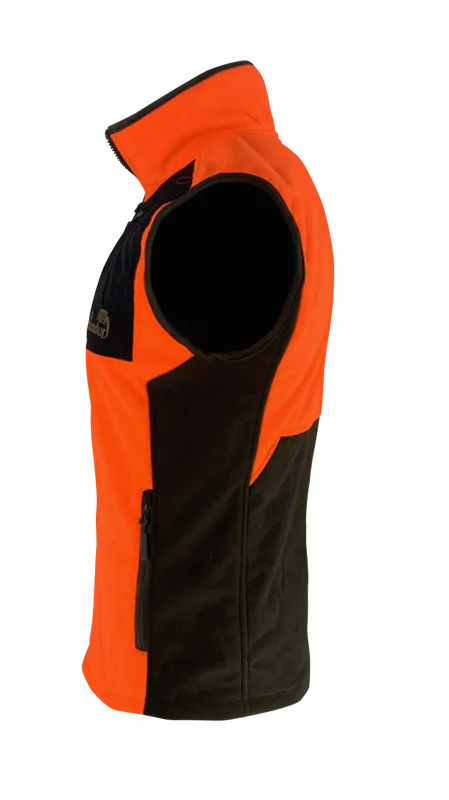 Valders Fleeceväst Orange