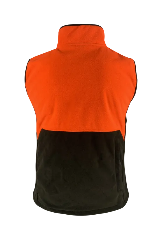 Valders Fleeceväst Orange
