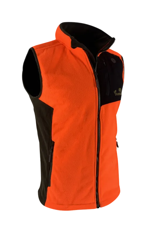 Valders Fleeceväst Orange