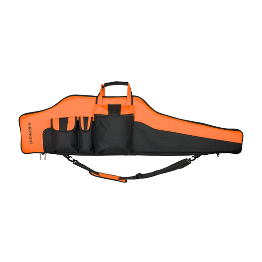 Våbenkuffert - sort/orange 135x135 cm