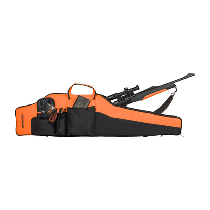 Våbenkuffert - sort/orange 135x135 cm