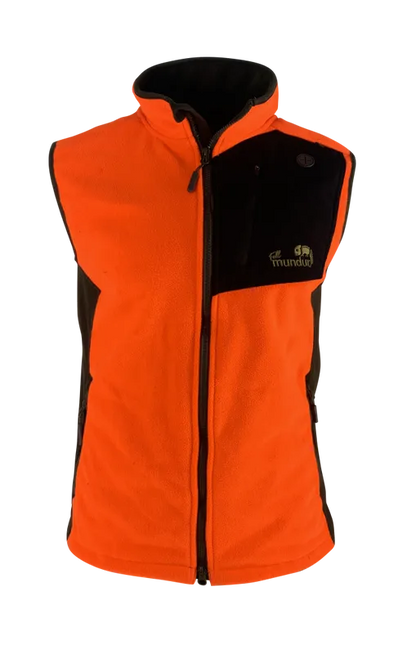 Valdres Fleecevest Orange (Dame model)