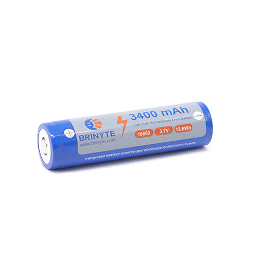 Brinyte 18650 batteri(3400mah) NYTT